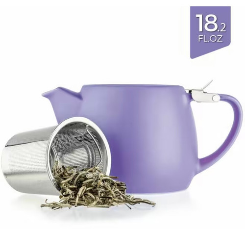 There is no difficulty in starting the day with a fragrant freshly brewed tea or spending the evening with your family with a cup of your favorite drink. All you need is a quality tea (preferably leaves, but there may be sachets), a good brewing teapot and water of the right temperature (depends on the tea sort chosen).

Tealyra PLUTO modern teapot is quality and beauty together. Our loose leaf teapot is made of high-quality porcelain. This material is ideal for making the most aromatic and delicious tea, looks attractive, and works well. BPA and Lead-free.

We offer several color solutions for enamel teapot.

Tealyra porcelain teapot with lid and stainless steel mesh perfectly brewі the tea, does not leak and tickle. Using teapot infuser will be very convenient. Volume of 520ml / 18 oz. makes about 1-2 cups of the most delicious tea - enough for one or two persons.

Order porcelain teapot with infuser as a gift for relatives or friends. A beautiful and practical ceramic teapot infuser is a great idea for any holiday!

Design features:

- Dishwasher safe
- Heat resistant to 120C/240F
- Removable stainless steel infuser
- Capacity: 540 ml / 18.2 fl.oz

 
 
Details
Volume:
540 ml / 18.2 fl.oz
Warning:
IT IS !!!NOT!!! STOVE-TOP SAFE. YOU CAN NOT USE ON THE STOVE-TOP. THIS IS A TEAPOT, NOT A KETTLE!