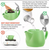 Pluto Porcelain Teapot with infuser/strainer 18oz -Green