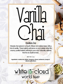 Vanilla Chai Rooibos Loose Leaf Tea-Caffeine Free