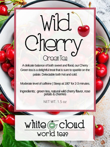 Wild Cherry Green Loose leaf tea