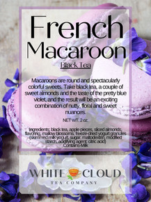 French Macaroon Black Loose Leaf Tea