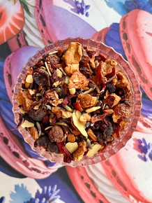 Strawberry Lavender Macaroon Herbal Tea