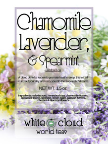 Chamomile, Lavender & Spearmint