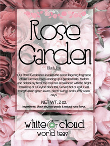 Rose Garden Black Loose leaf tea