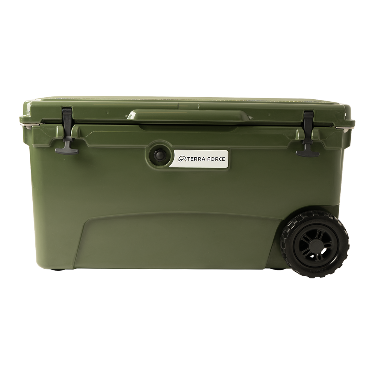Cooler Box+Ruedas 70QT/66L Militar/Arena - Terraforce