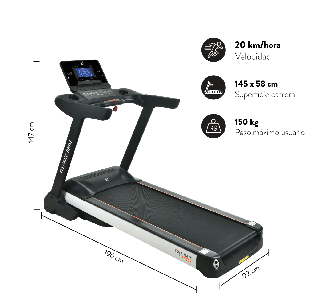 Trotadora Eléctrica E650 Elite - UltimateFitness