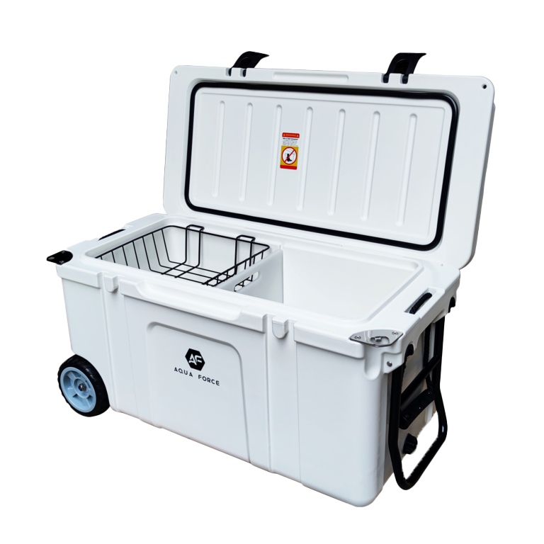 Cooler Tahití 79QT / 75LT Ruedas Blanco - AquaForce