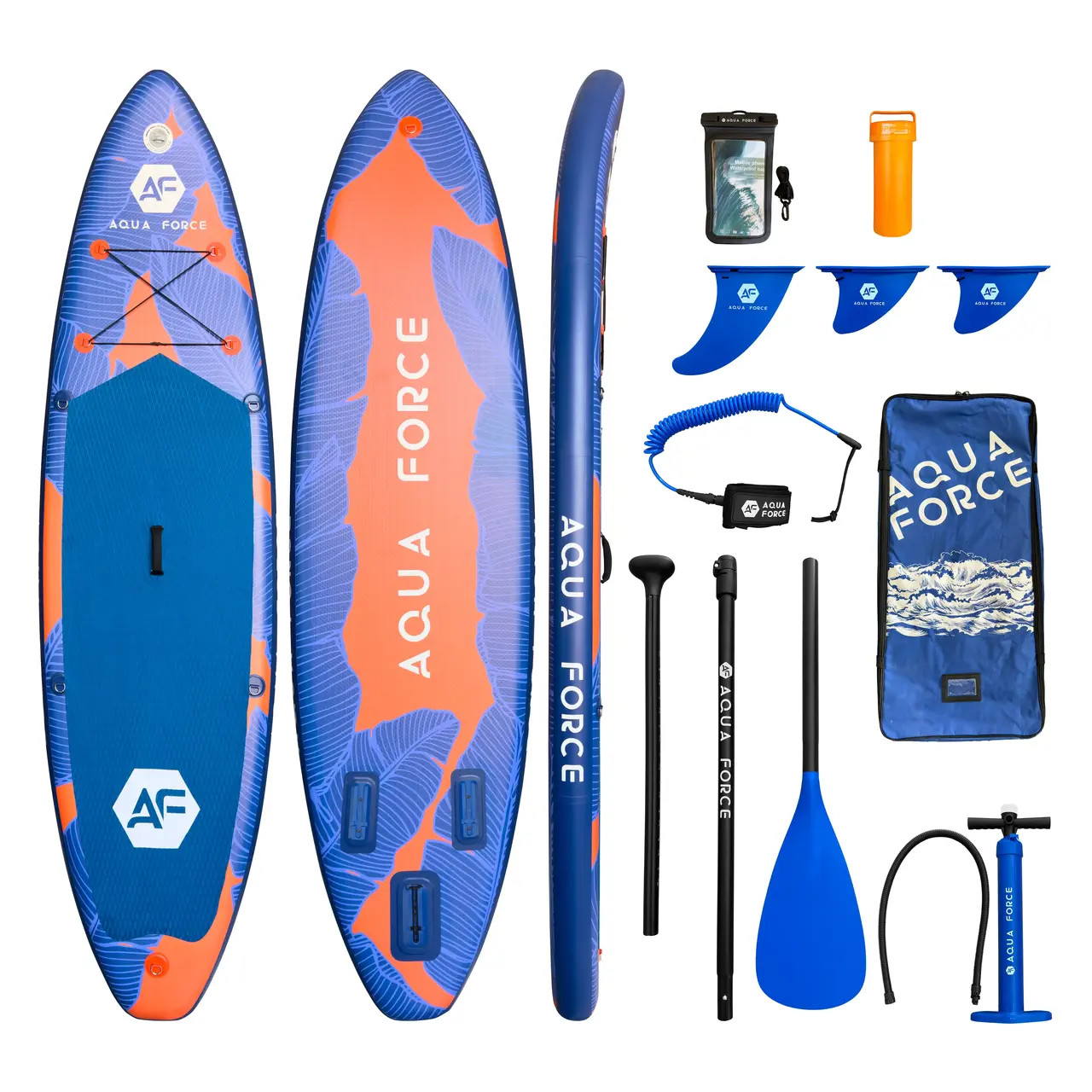 Stand Up Paddle Board 10'6'' Tropical - Doble Capa - AquaForce