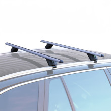 Barras De Techo Farad De Acero | Para Fiat Tipo Station Wagon (2016+) | Capacidad 75 Kg | Con Sistema Antirrobo