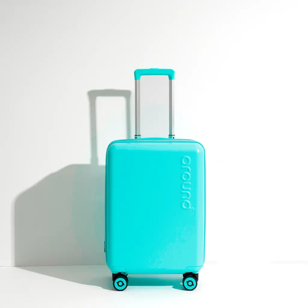 Maleta París Cabina Celeste + Mochila Business + Neceser Acropolis