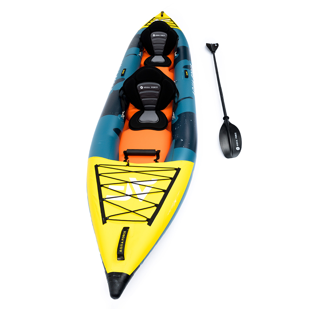 Kayak Inflable Drop Stitch 2 Personas 410cm Paki - AquaForce