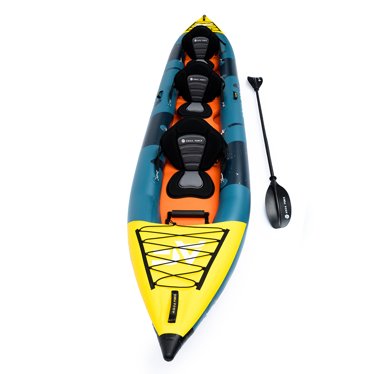 Kayak Inflable Drop Stitch 3 Personas 500cm Paki - AquaForce
