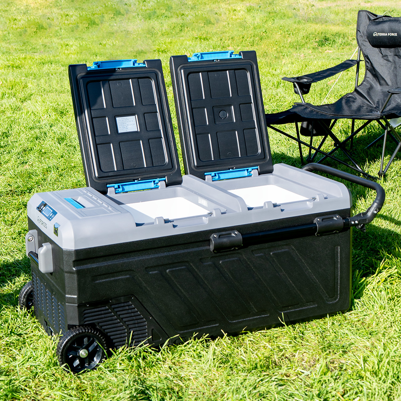 FFAR1 Cooler Freezer Eléctrico -20° a 20° 80L Bi-Zona s/Batería - AquaForce