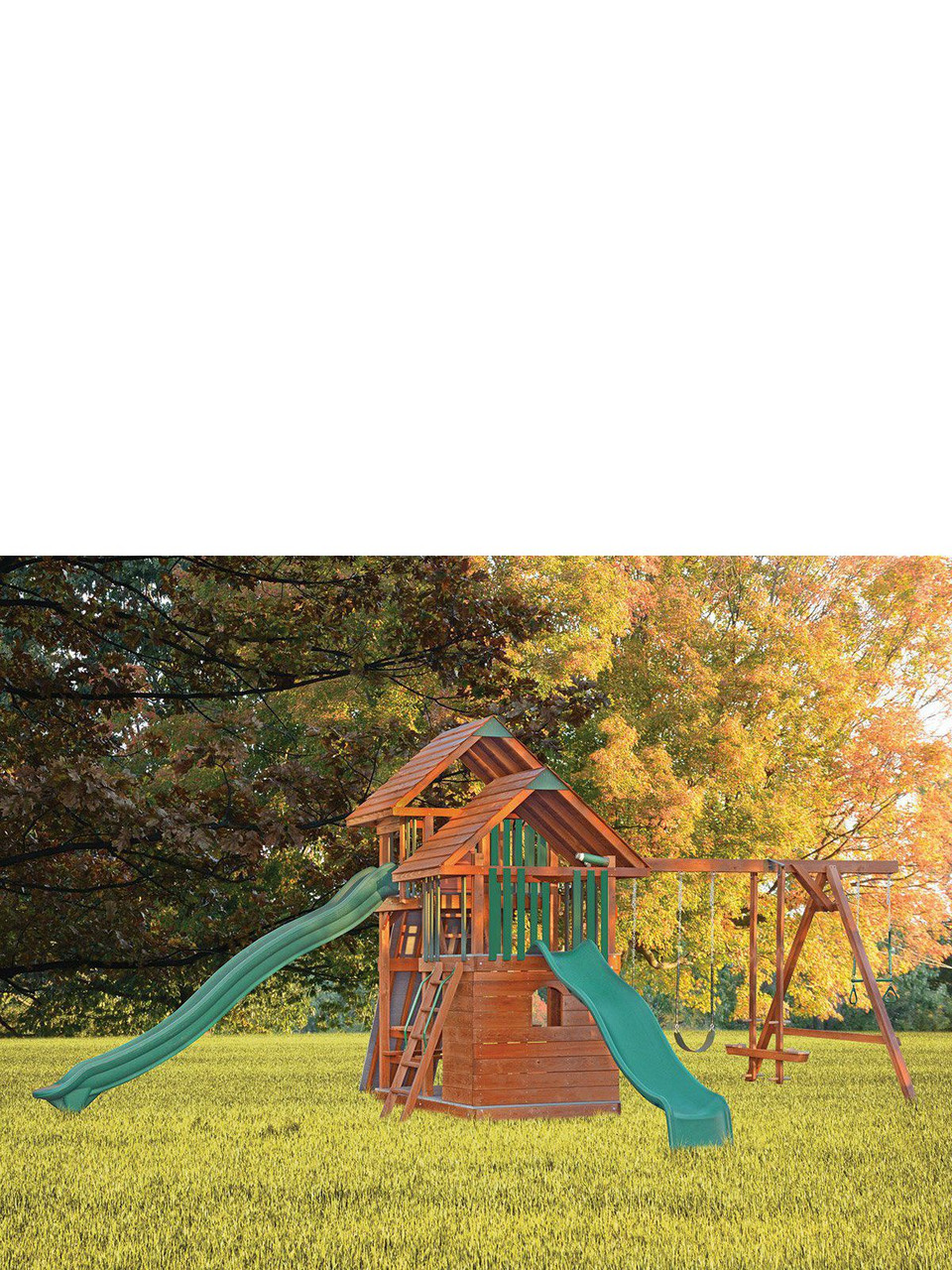 Swingset 3500 by Greentree Woodworks & Reviews