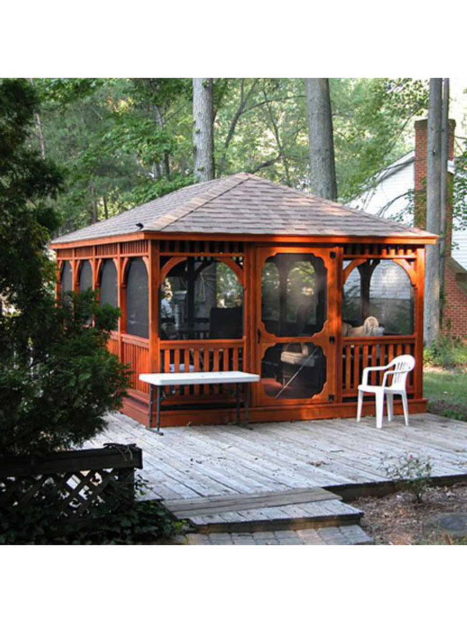 12 X 20 Rectangle Gazebo by Affinity Furniture Outdoor Structures