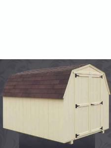 Economy Painted Wood Mini Barn