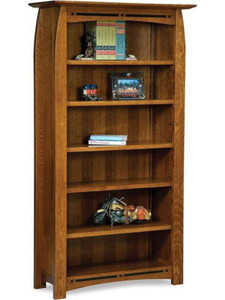 Boulder Creek Amish Bookcase FVB-011-BC-6FT