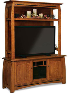 Boulder Creek 63" Amish TV Stand FVE-060-BC-BP