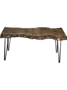Live Edge Gum Burl Table LIVEEDGESLAB1