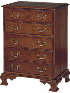 Williamsburg Bedside Chest of Drawers 7705