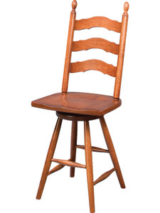 French Country Swivel Stool 2423-3023