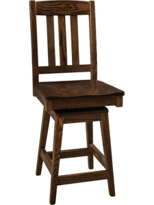 Lodge Swivel Bar Stool
