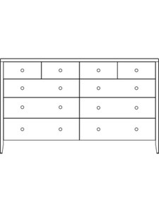Renaissance 10-Drawer Dresser