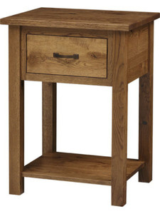 Heirloom Mission 1-Drawer Table Nightstand 2383