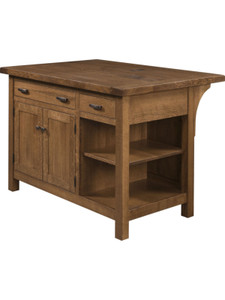 Brookline 2 Door 2 Drawer Kitchen Island IS-801