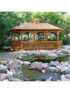 12 X 20 Dutch Style Oval Gazebo