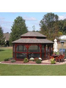 14 X 20 Oval Gazebo