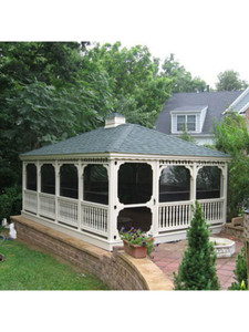 12 X 20 New England Style Rectangle Gazebo