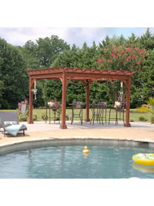 14 x 14 Traditional Wood Pergola