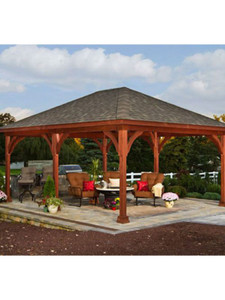 12 x 18 Traditional Wood Pavilion