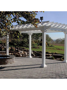 Vista Pergola in Pine
