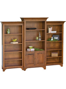 Finley 3 Piece Bookcase with 2 Doors FL-9013