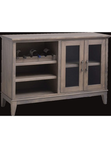 Cortland Server with Wine Rack Cortland Server with Wine Rack