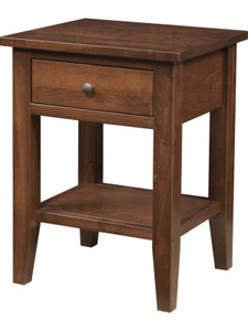 Chelsea Open Night Stand with 1 Drawer