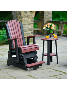 2' Adirondack Balcony Glider Chair
