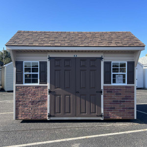 8x12 Standard Quaker Vinyl Storage Shed 8x12 Standard Quaker Vinyl Storage Shed