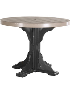 4' Round Table Counter Height