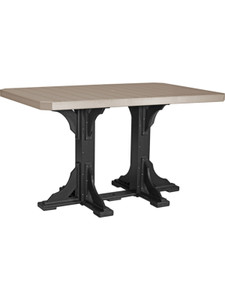 4' x 6' Rectangular Table Bar Height