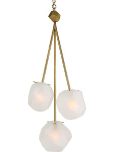 Geodesic, 3 Lt Pendant 21575