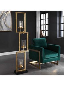 Cielo Floor Lamp, Gold 28189-1