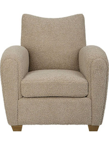 Teddy Accent Chair, Latte 23694