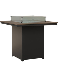 Numa 47" Square Fire Table Bar Numa 47" Square Fire Table Bar