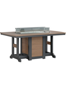 Garden Classic 44" x 72" Rectangular Fire Table Bar Height Garden Classic 44" x 72" Rectangular Fire Table Bar Height
