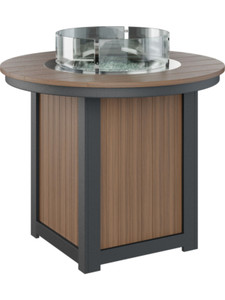Donoma 44" Round Fire Table Dining 