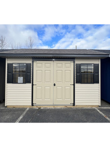 12x14 Deluxe A-Frame Vinyl Shed 12x14 Deluxe A-Frame Vinyl Shed