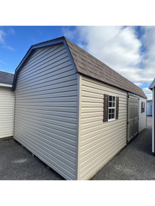 12x24 Standard Dutch Vinyl Shed 12x24 Standard Dutch Vinyl Shed